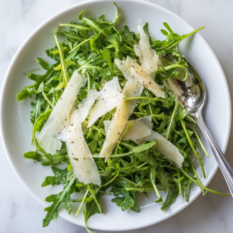 Arugula Salad with Shaved Parmesan Recipe