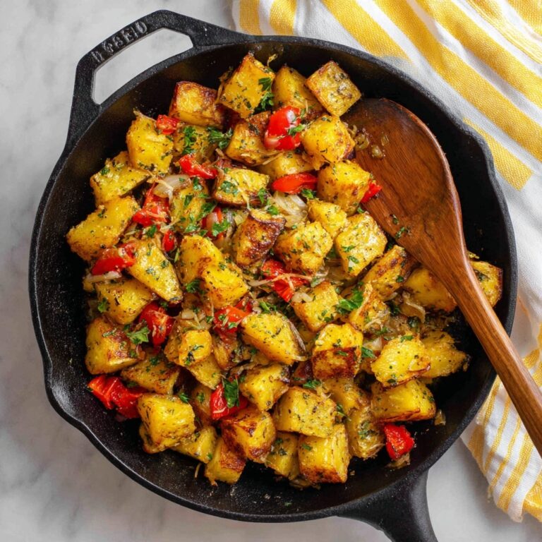 Pan-Fried Potatoes and Onions Hash Recipe