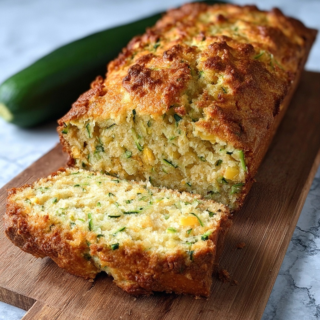 Savory Cheddar Zucchini Bread: The Ultimate Recipe - Recipe Image