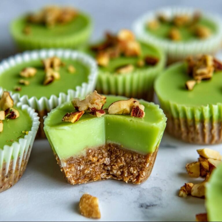 Matcha Coconut Almond Butter Cups Recipe