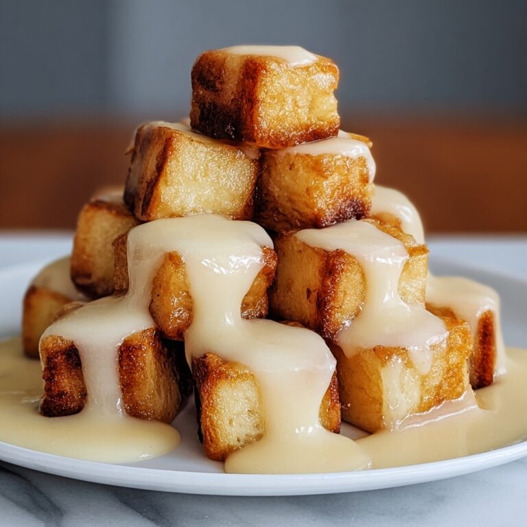 Cinnamon Roll French Toast Bites Recipe