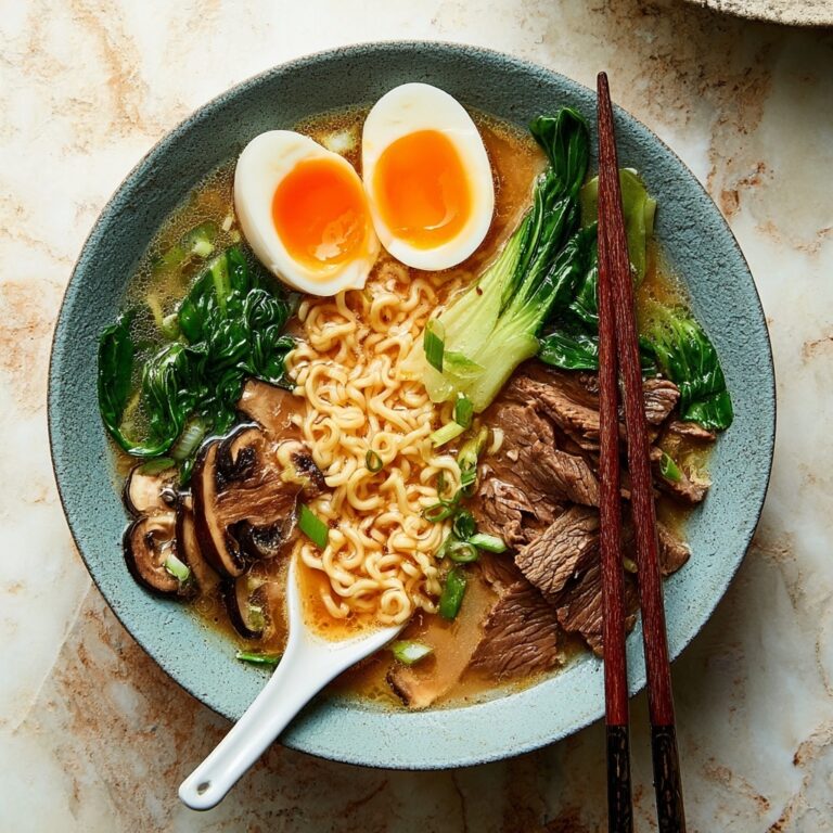Slow Cooker Curry Ramen with Beef Recipe
