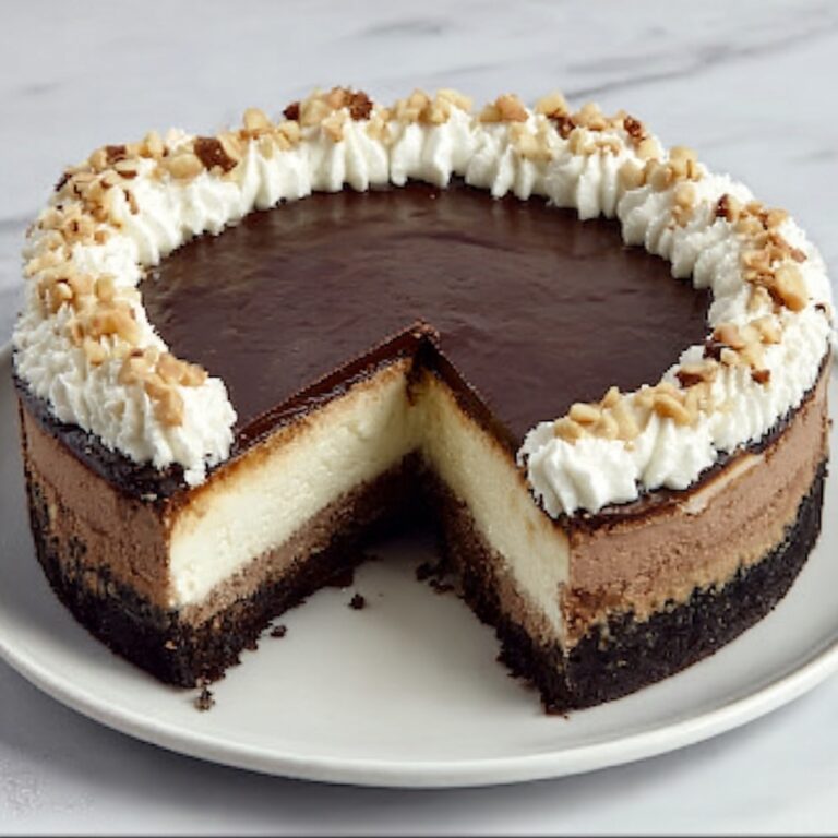 Hot Fudge Sundae Brownie Cheesecake Recipe