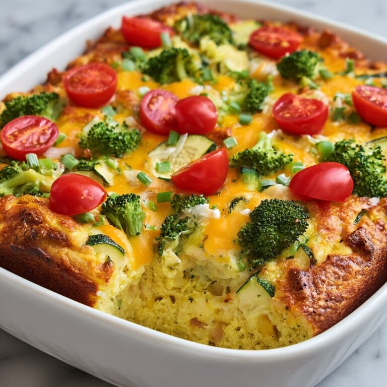 Vegetable Breakfast Casserole Recipe