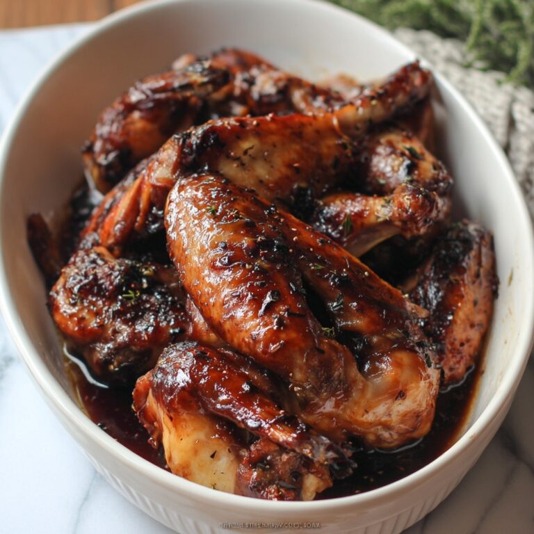 Honey Baked Turkey Wings Recipe