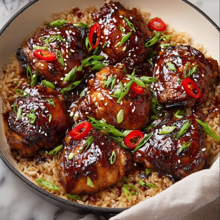 Honey Soy Baked Chicken Thighs Recipe
