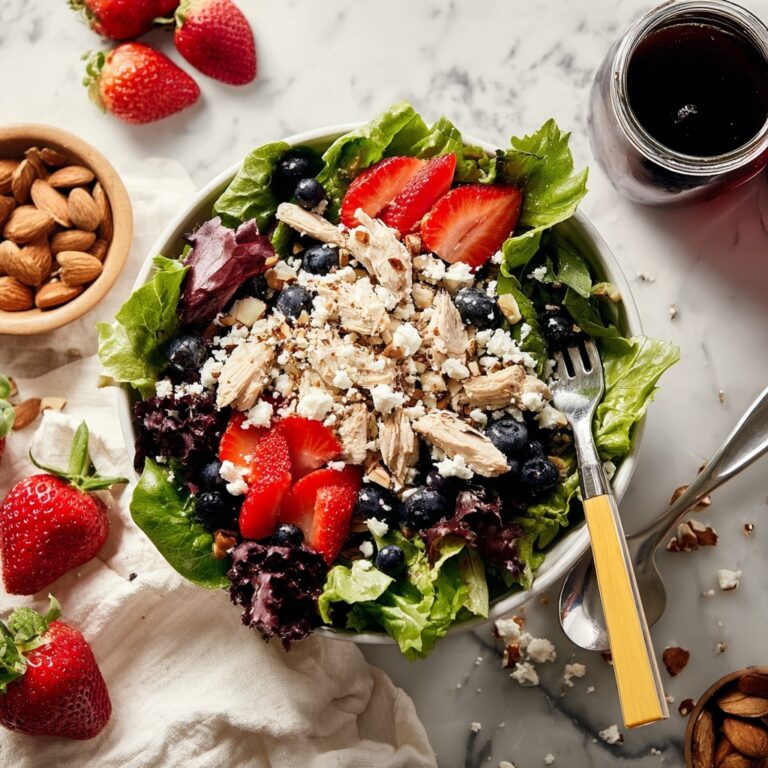 Strawberry Chicken Salad with Balsamic Dressing Recipe