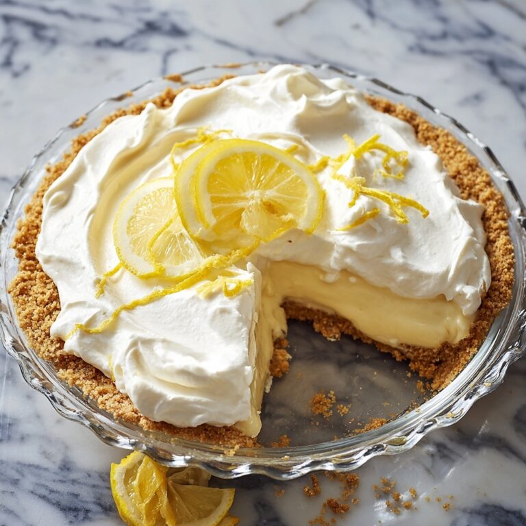 Easy Lemon Cream Pie Recipe