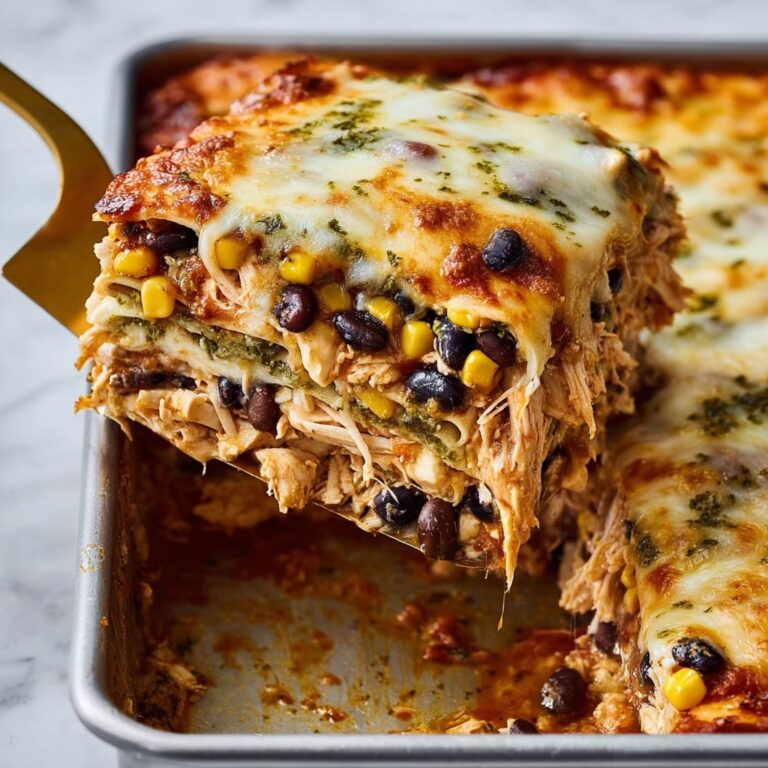 Mexican Chicken Lasagna Recipe