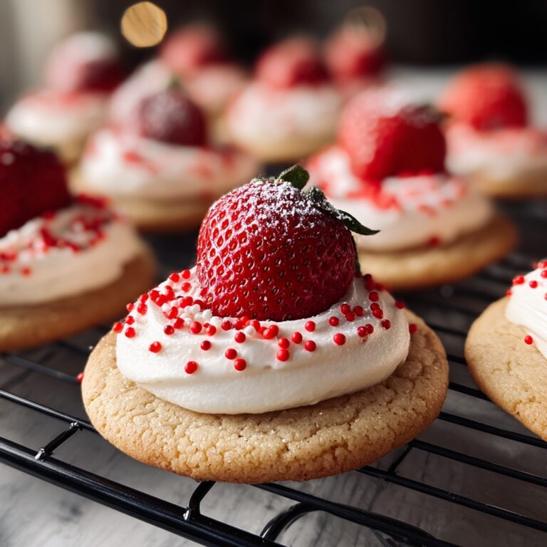 Strawberry Kiss Cookies Recipe