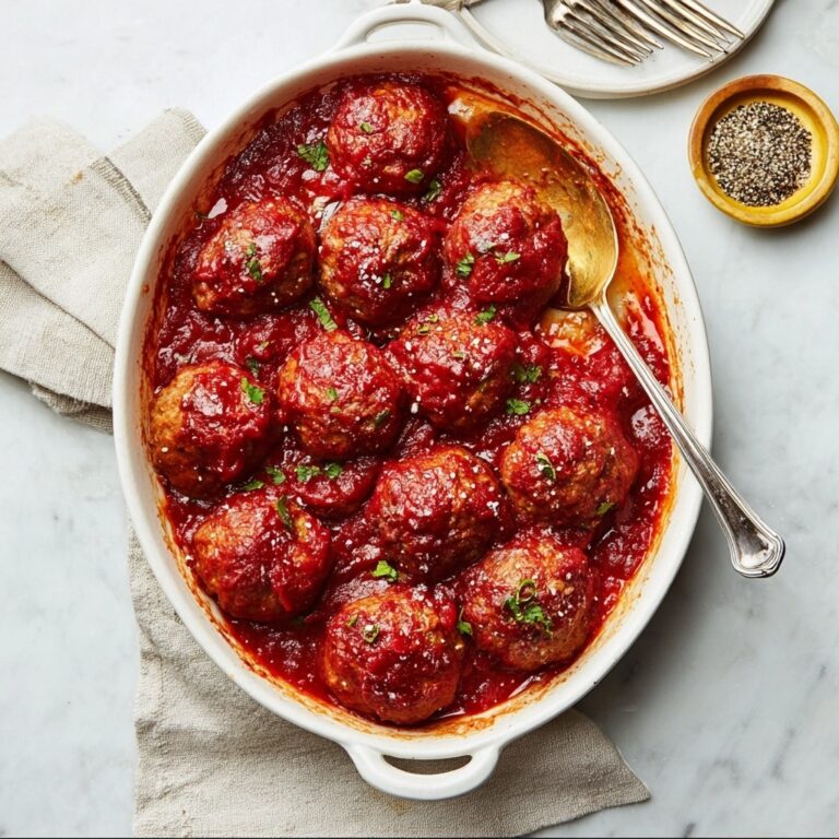 Cranberry Glazed Meatballs Recipe