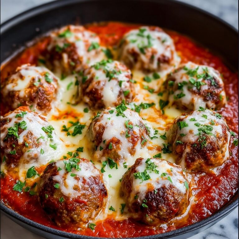 Meatballs Parmesan Casserole Recipe