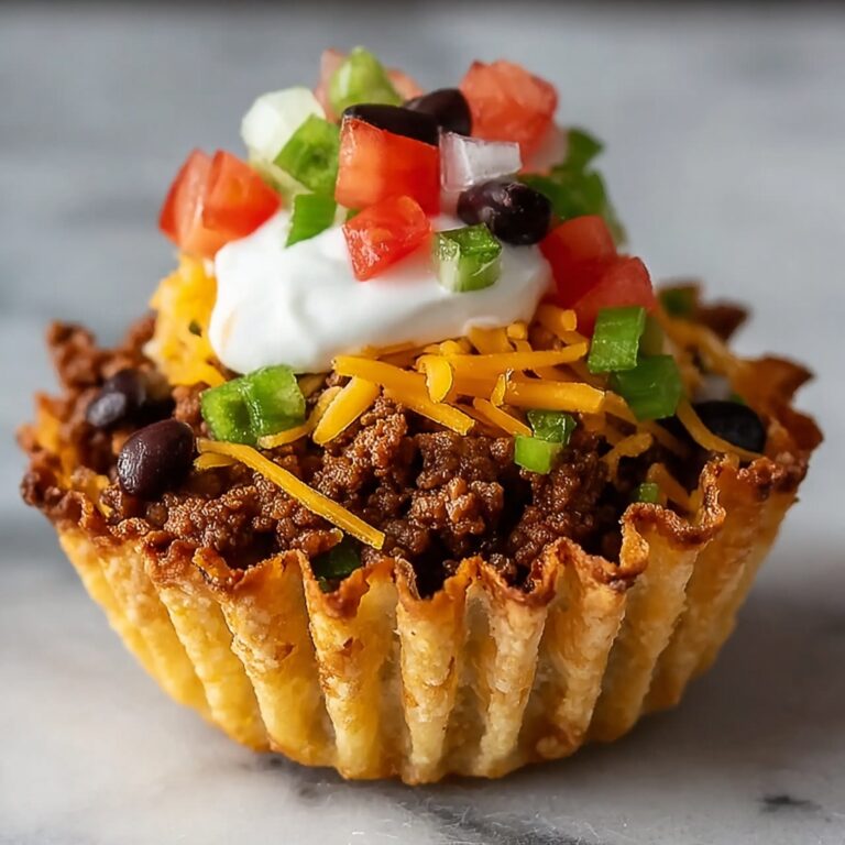 Taco Cupcakes Recipe