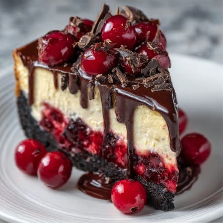 Decadent Black Forest Cheesecake Recipe