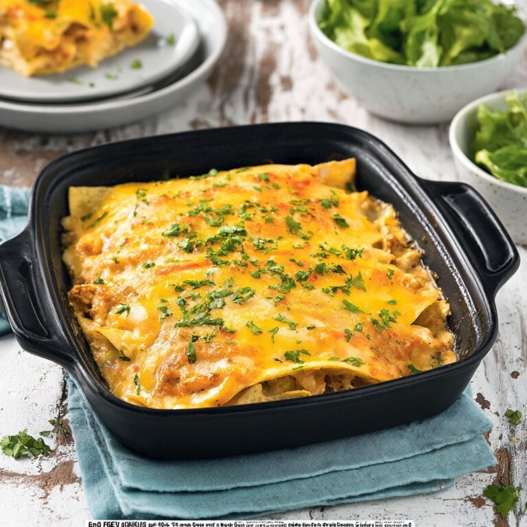 Slow Cooker Chicken Enchilada Casserole Recipe