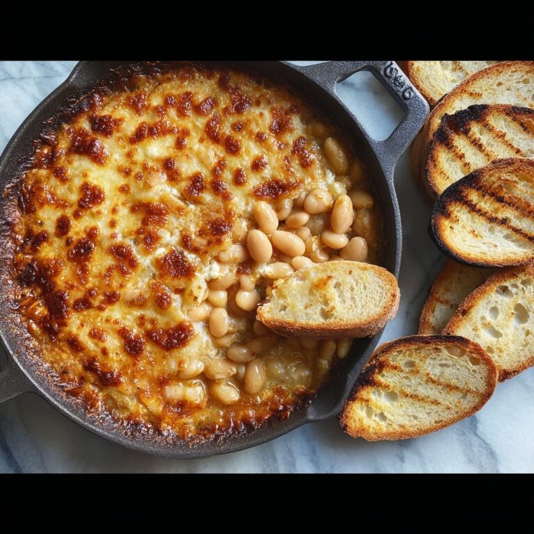 Cheesy White Bean Tomato Bake Recipe