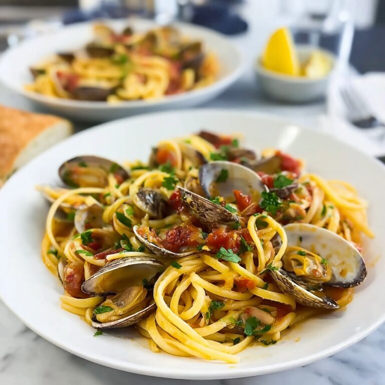Linguine and Clams with Tomatoes Recipe