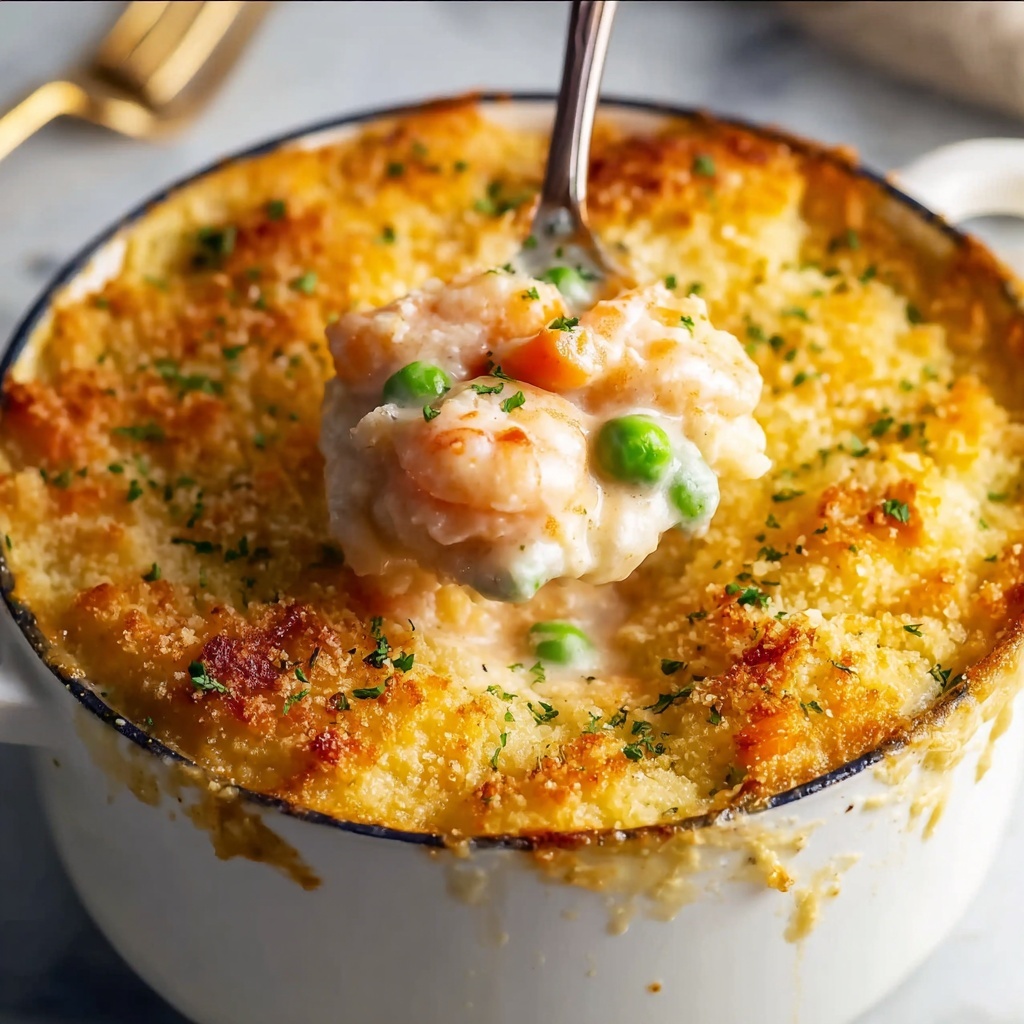 Cheddar Bay Biscuit Seafood Pot Pie Recipe - Recipe Image