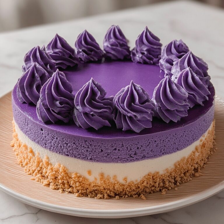Ube Cheesecake Recipe