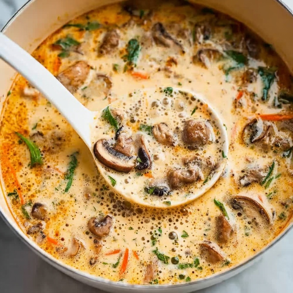 Thai Coconut Soup Recipe - Recipe Image