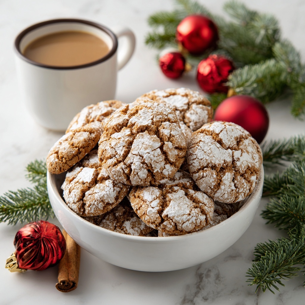 Christmas Snickerdoodles Recipe - Recipe Image