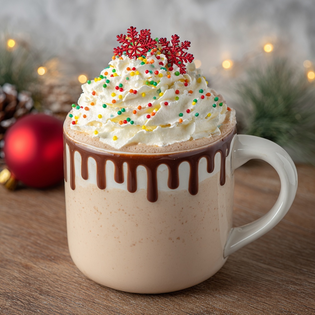 Christmas Chocolate Hot Cups Recipe - Recipe Image