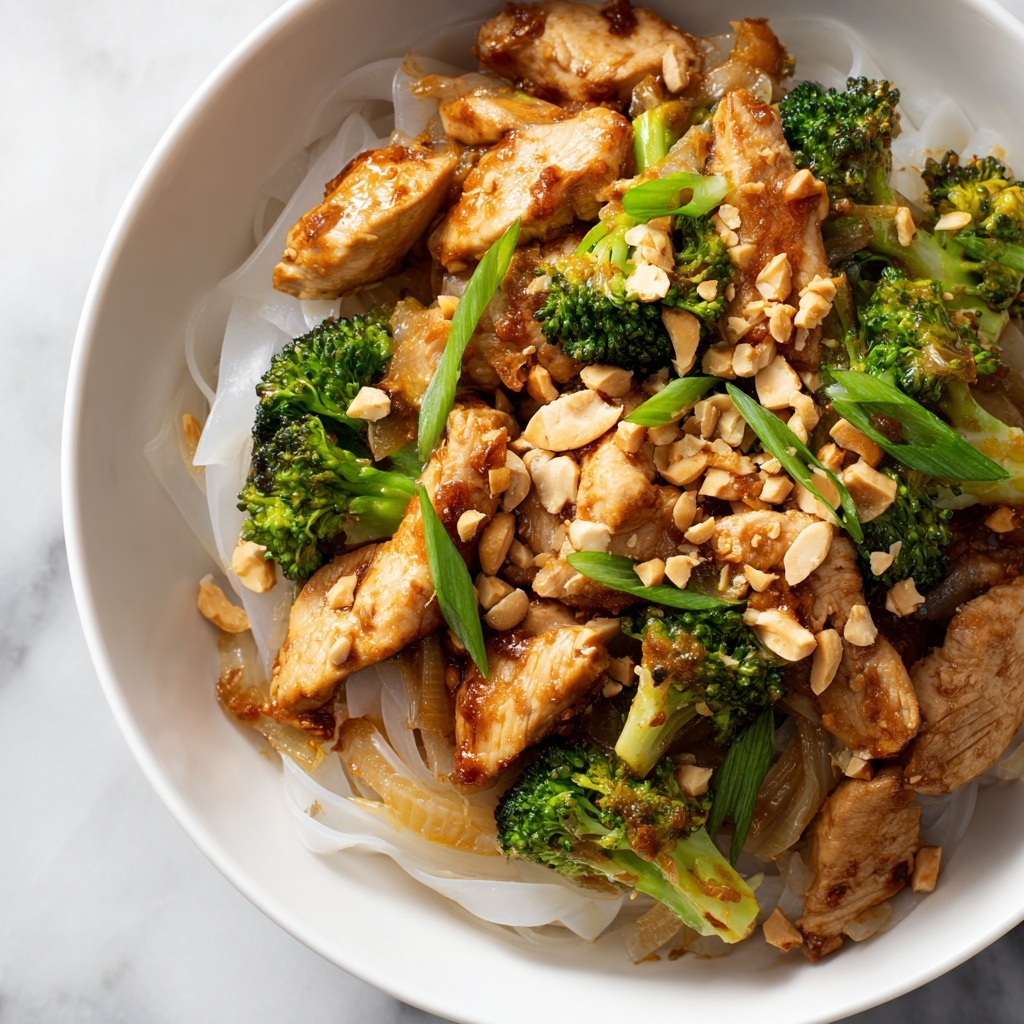 Thai Rice Noodle Stir Fry Recipe - Recipe Image