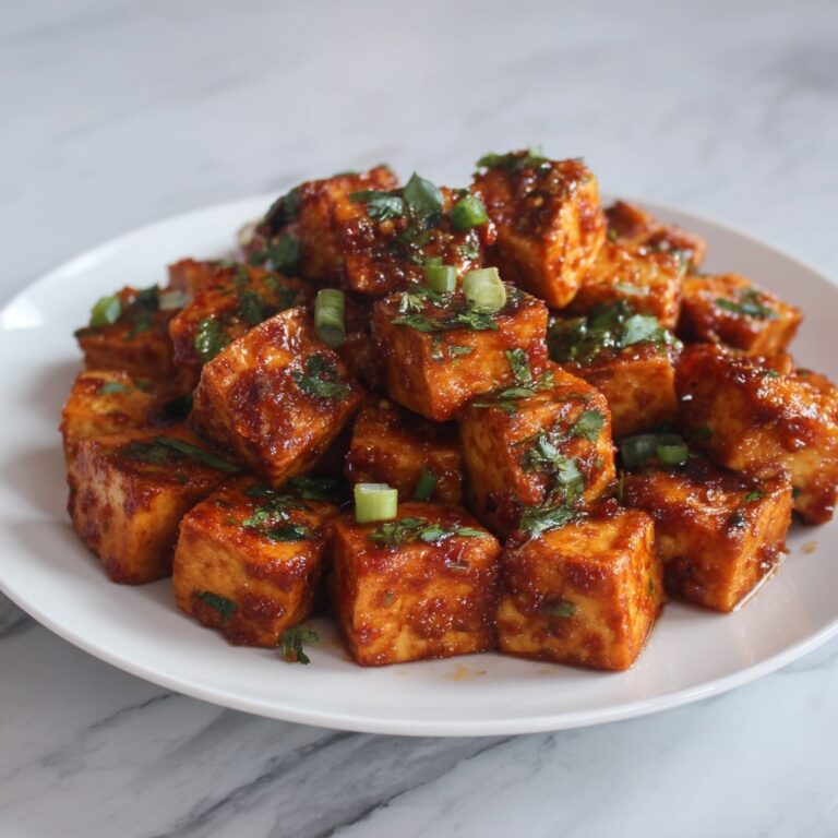 Spicy Tofu with Creamy Coconut Sauce Recipe