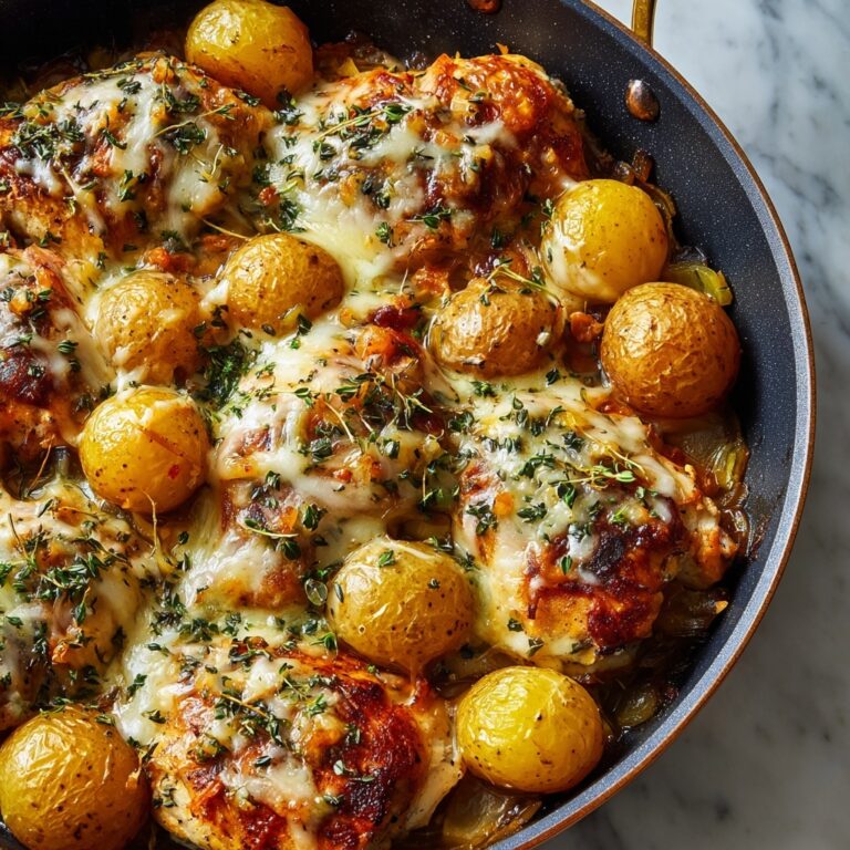 Garlic Parmesan Chicken and Potatoes Recipe