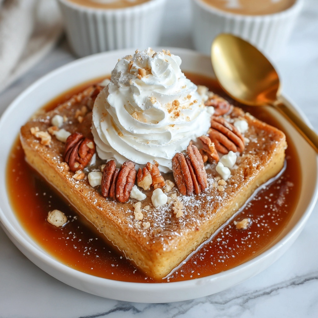Caramel Pumpkin Cobbler with Pecans Recipe - Recipe Image