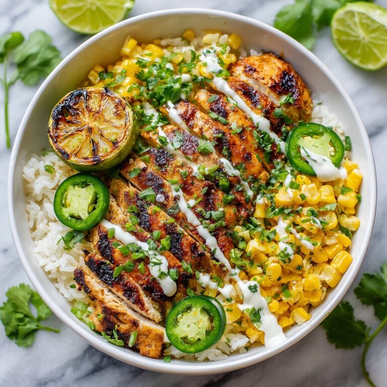 Street Corn Chicken Rice Bowl Recipe