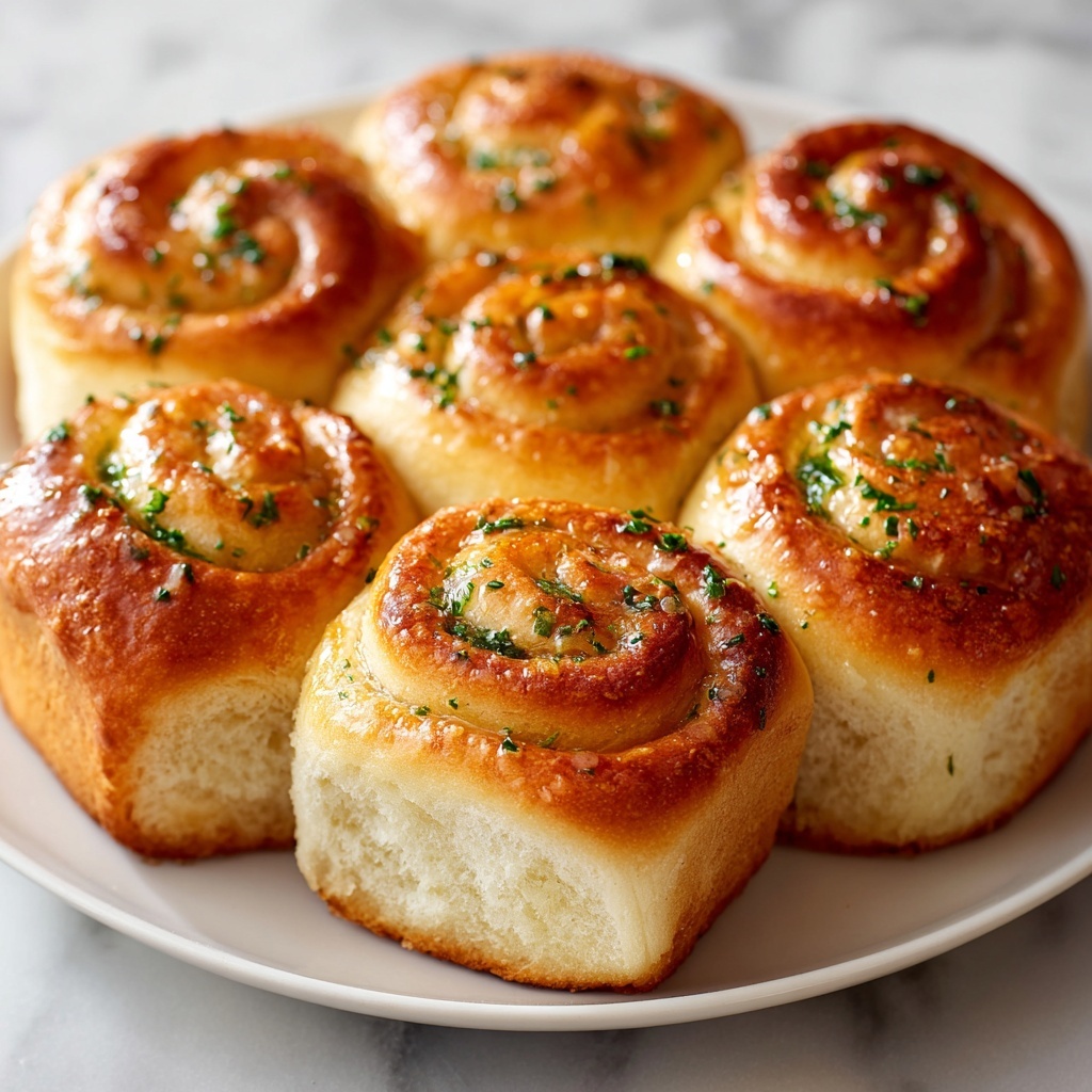 Cheesy Garlic Butter Rollups Recipe - Recipe Image