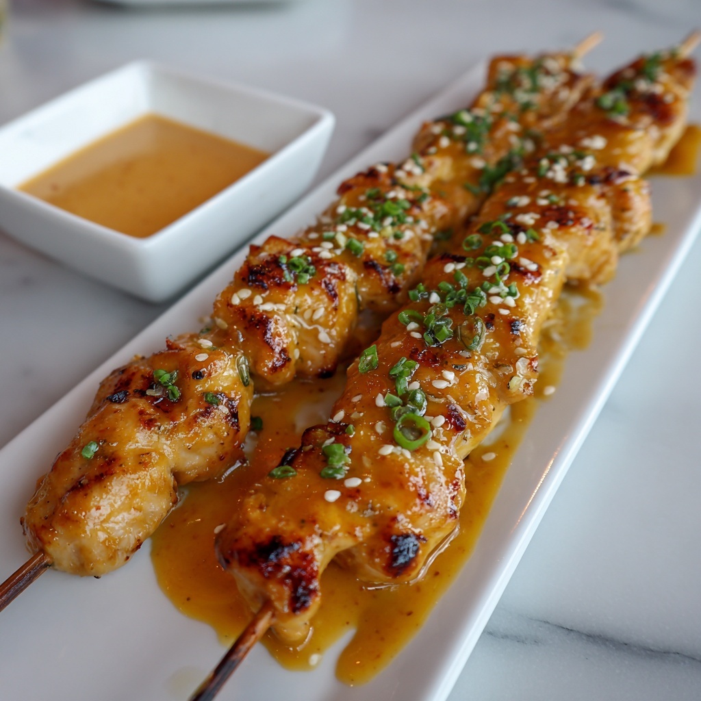 Bang Bang Chicken Skewers Recipe - Recipe Image