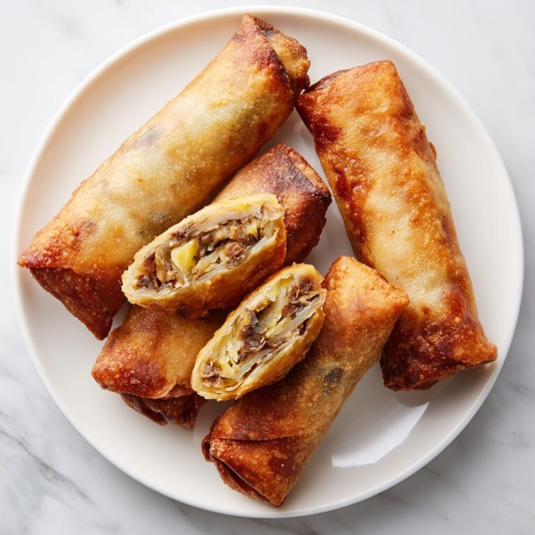 Baked Apple Pie Rice Paper Rolls Recipe