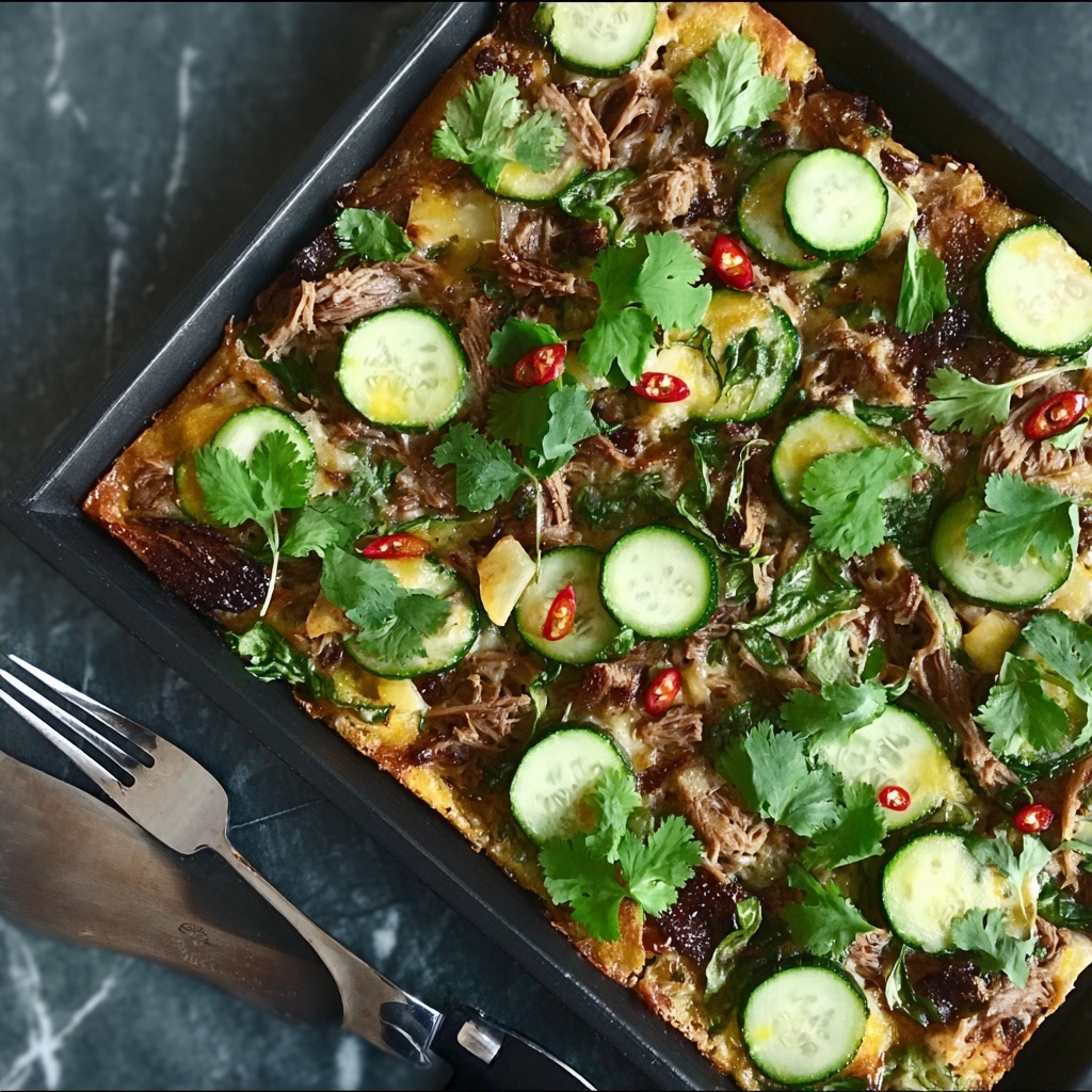 Slow Cooker Asian Pulled Chicken Nachos Recipe - Recipe Image