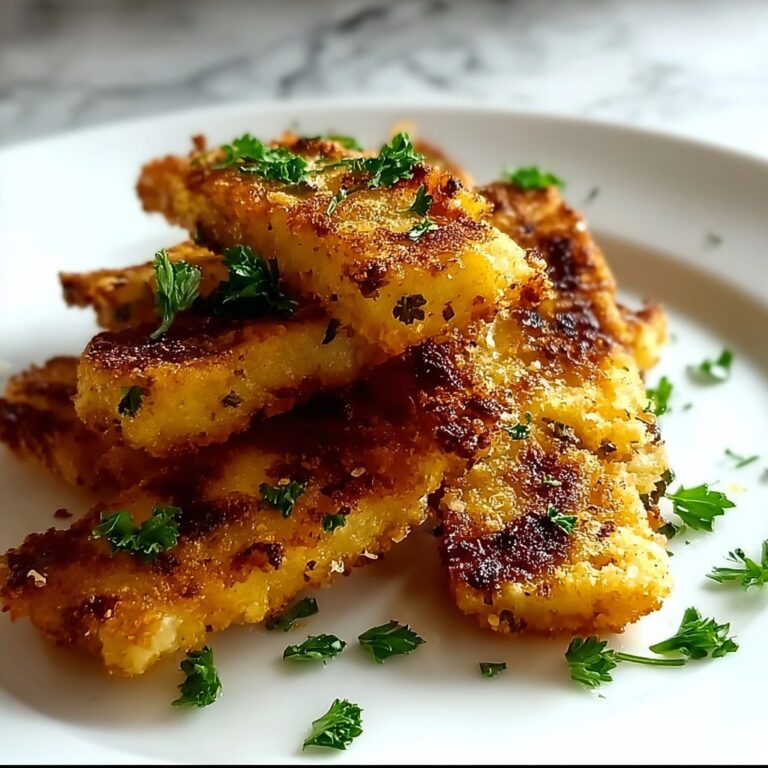 Oven-Baked Crispy Parmesan Chicken Tenders Recipe