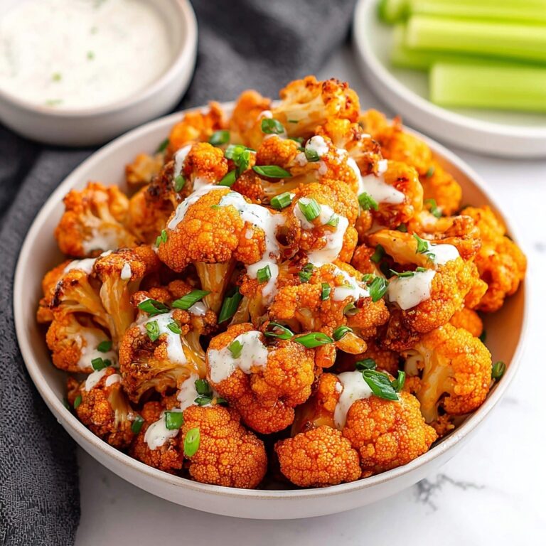 Air Fryer Buffalo Cauliflower Recipe