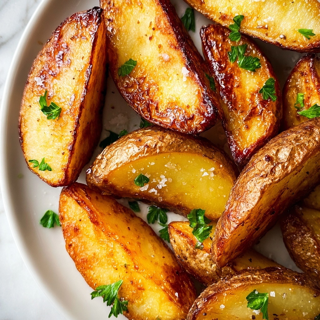 Crispy Rosemary Garlic Yukon Gold Potatoes Recipe - Recipe Image