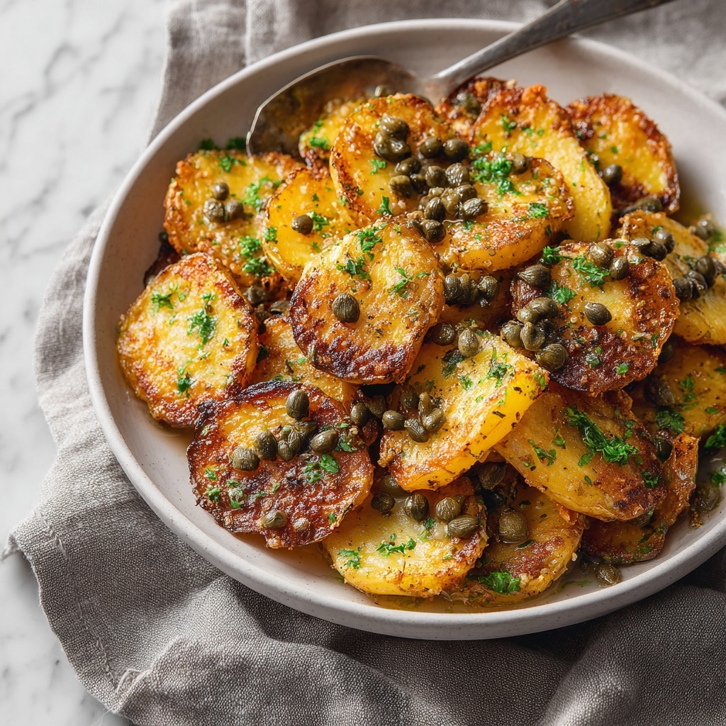 Crispy Roasted Potatoes with Salted Lemon Recipe - Recipe Image