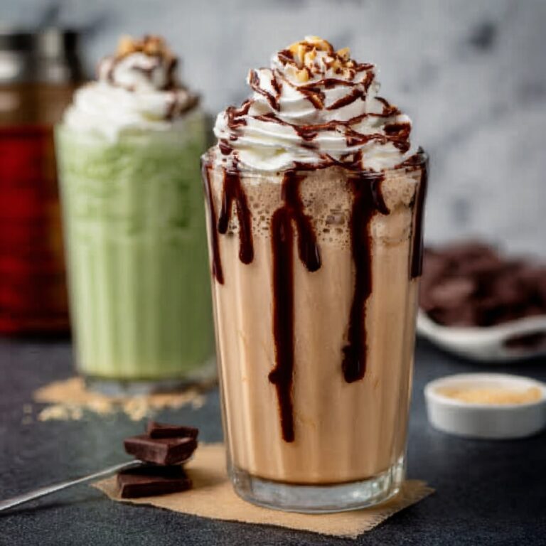 Toffee Coffee Frappe Recipe