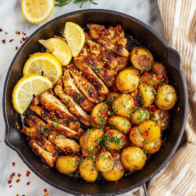 Diced Potatoes with Chicken Recipe