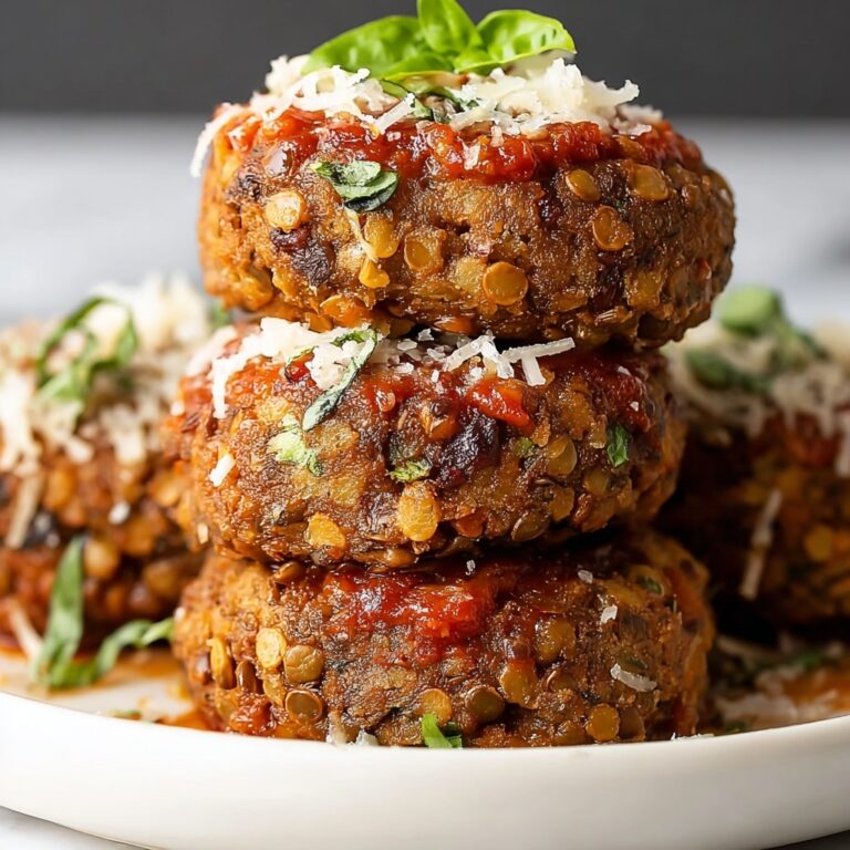 Easy Vegetarian Lentil Meatballs Recipe