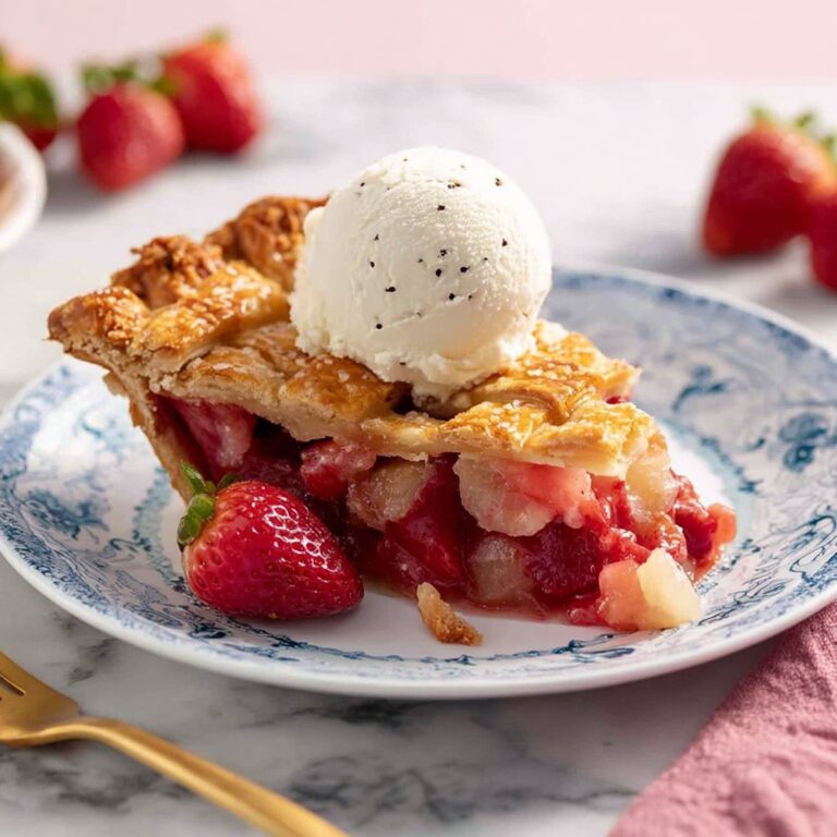 Strawberry Rhubarb Pie Recipe