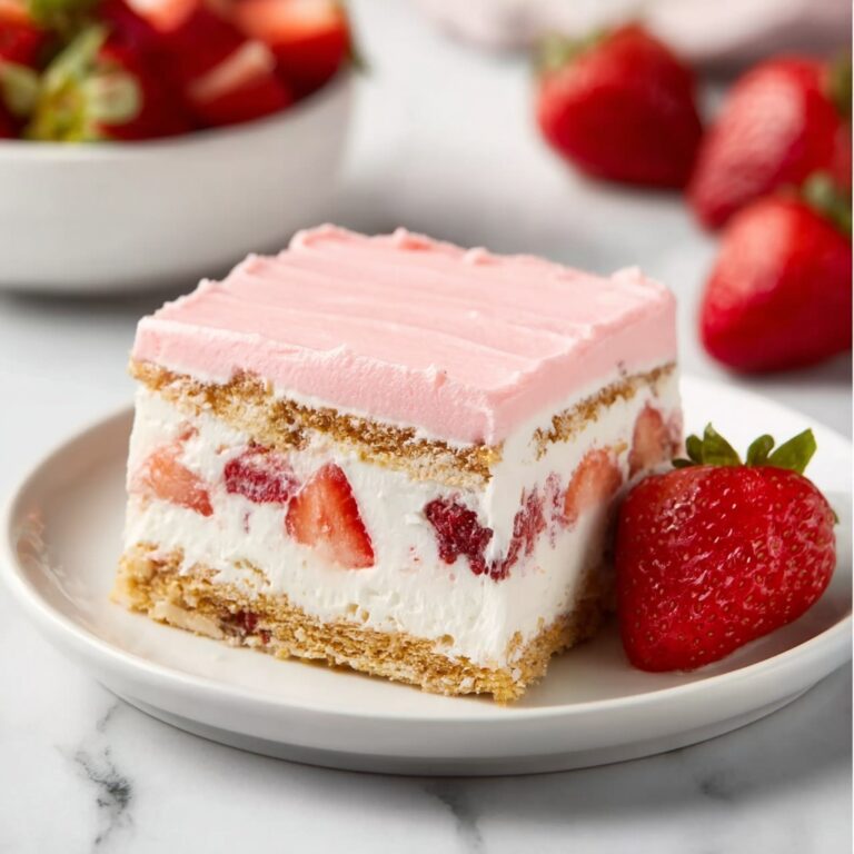 Strawberry Éclair Cake Recipe