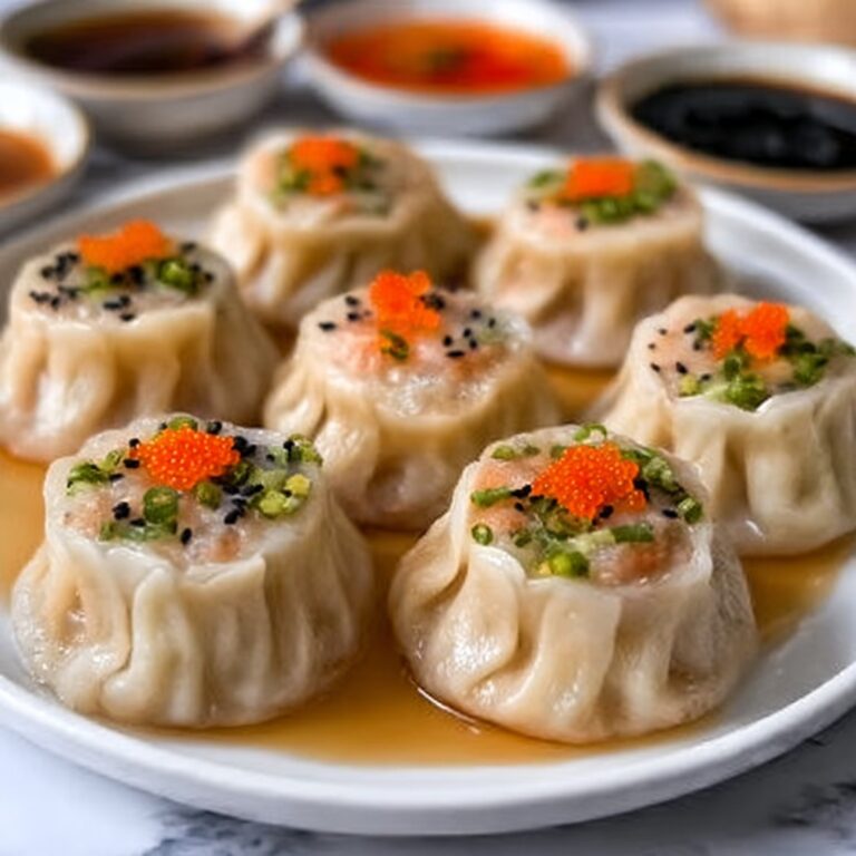 Shrimp and Vegetable Dumplings Recipe