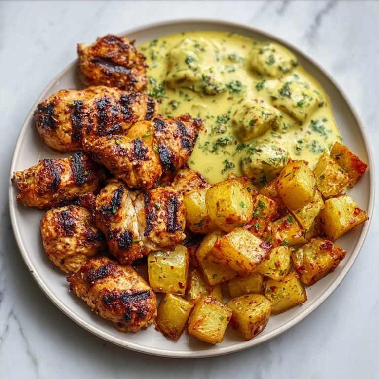 Tuscan Garlic Chicken with Crispy Potatoes Recipe