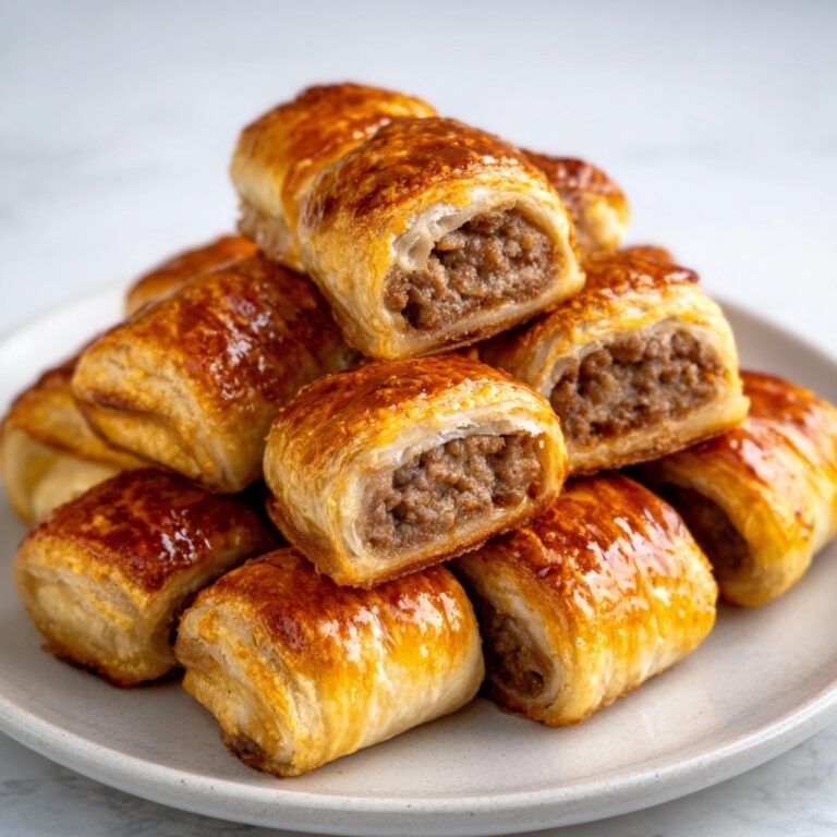 French Onion Sausage Rolls Recipe