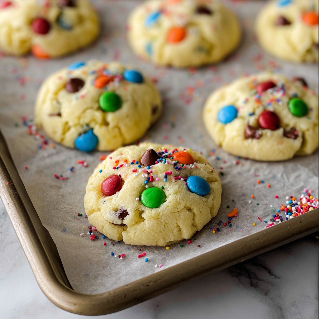 Yellow Cake Mix Cookies Recipe - Recipe Image