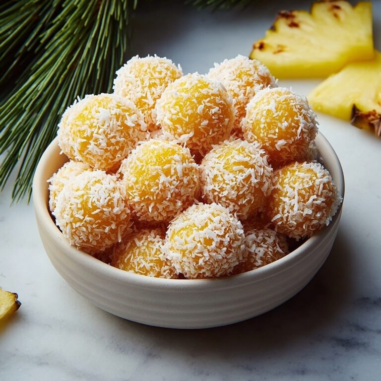 Pineapple Christmas Balls Recipe