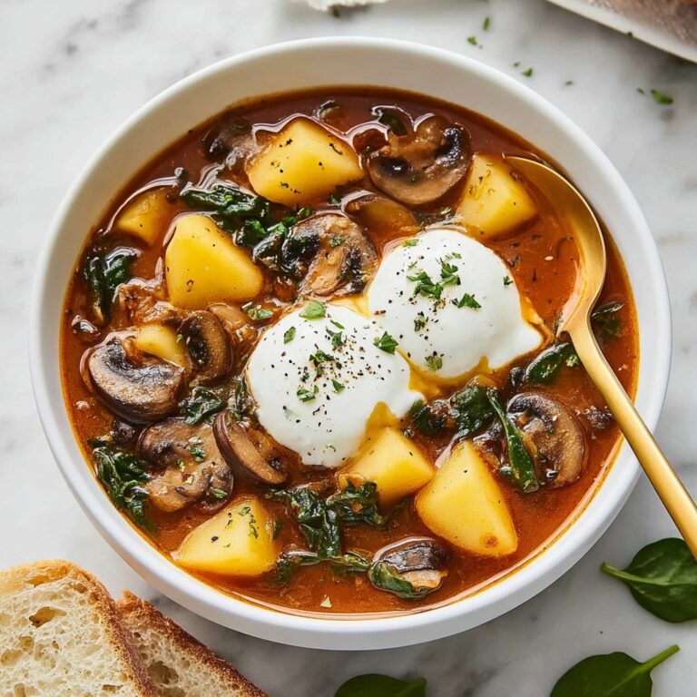 Vegetarian Crockpot Lasagna Soup Recipe